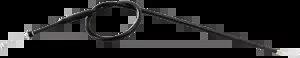 Moose Racing Can-Am DS90 07用ブラックビニールスロットルケーブル Moose Racing Black Vinyl Throttle Cable for Can-Am DS90 07 【並行輸入品】