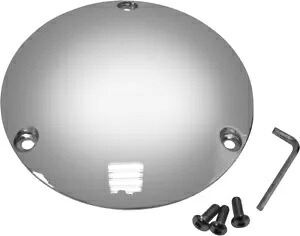ハーレー ローライダー 84-92 用ハードドライブ クローム ダービー カバー Harddrive Chrome Derby Cover for Harley Low Rider 84-92 【並行輸入品】