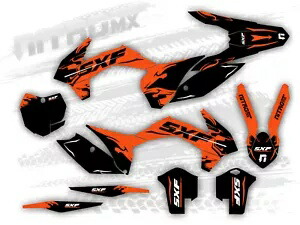 NitroMX グラフィックス KTM SX SXF 125 250 350 450 2013 2014 2015 SX 250 2016 装飾- NitroMX Graphics for KTM SX SXF 125 250 350 450 2013 2014 2015 SX 250 2016 Decor- 【並行輸入品】