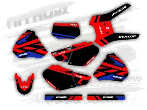 ホンダ XR 250 400 1996 1997 1998 1999 2001 2002 2003 2004-に適合するグラフィックセット。 Graphics set matching Honda XR 250 400 1996 1997 1998 1999 2001 2002 2003 2004- 【並行輸入品】