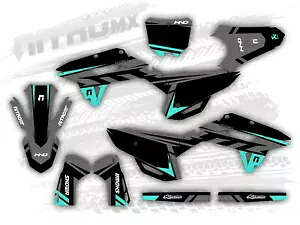 グラフィックセットはホンダ CRF 450 RX 450RX 2021 2022 2023 2024 装飾ステッカーに適合します。 Graphics Set Fits Honda CRF 450 RX 450RX 2021 2022 2023 2024 Decor Sticker- 【並行輸入品】