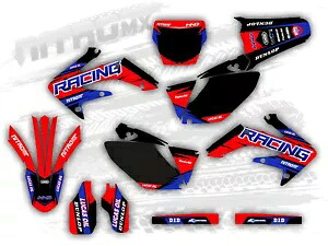 グラフィックセットマッチングホンダ CRF 250 R CRF 250R 2006 2007 2008 2009 装飾ステッカー- Graphics set matching Honda CRF 250 R CRF 250R 2006 2007 2008 2009 decor sticker- 【並行輸入品】 50,160円