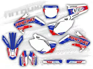 グラフィックセットマッチングホンダ CRF 250 R CRF 250R 2002 2003 2004 2005 装飾ステッカー- Graphics set matching Honda CRF 250 R CRF 250R 2002 2003 2004 2005 decor sticker- 【並行輸入品】