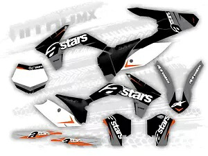 NitroMX グラフィックセット KTM SX SXF 125 250 350 450 2011 2012 装飾ステッカー- NitroMX Graphics Set for KTM SX SXF 125 250 350 450 2011 2012 Decor Sticker- 【並行輸入品】