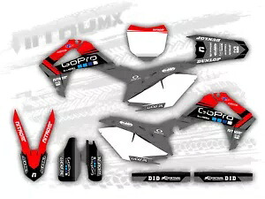 グラフィックセットマッチングホンダ CRF 250 R CRF 250R 2014 2015 2016 2017 装飾ステッカー- Graphics set matching Honda CRF 250 R CRF 250R 2014 2015 2016 2017 decor sticker- 【並行輸入品】