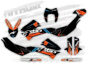 NitroMX グラフィックス KTM SMC-R 690 2012 2013 2014 2015 2017 2018 ステッカー- NitroMX Graphics for KTM SMC-R 690 2012 2013 2014 2015 2017 2018 Stickers- 【並行輸入品】