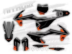 NitroMX グラフィックセット KTM SX SXF XC XCF 125 250 350 450 2016 2017 2018 装飾- NitroMX Graphics Set for KTM SX SXF XC XCF 125 250 350 450 2016 2017 2018 Decor- 【並行輸入品】