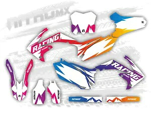 グラフィックセットマッチングホンダ CRF 250 R CRF 250R 2010 2011 2012 2013 装飾ステッカー- Graphics set matching Honda CRF 250 R CRF 250R 2010 2011 2012 2013 decor sticker- 【並行輸入品】