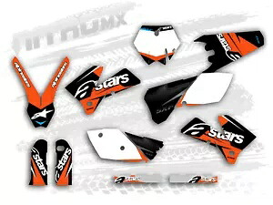 NitroMX グラフィックセット KTM SX SXF 125 250 450 525 2005 2006 装飾ステッカー- NitroMX Graphics Set for KTM SX SXF 125 250 450 525 2005 2006 Decor Sticker- 【並行輸入品】