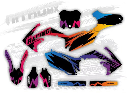 グラフィックセットマッチングホンダ CRF 450 R CRF 450R 2009 2010 2011 2012 装飾ステッカー- Graphics set matching Honda CRF 450 R CRF 450R 2009 2010 2011 2012 decor sticker- 【並行輸入品】