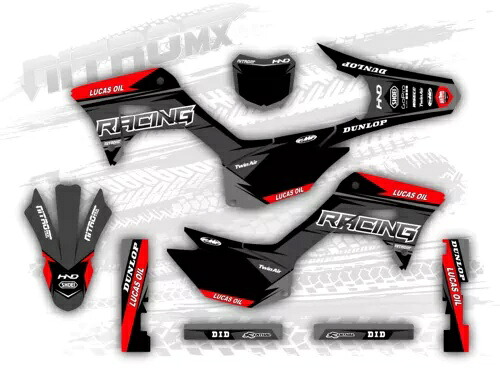 グラフィックセットはホンダ CRF 250 F CRF 250F 2019 2021 2022 2023 2024 装飾に適合します。 Graphics Set Fits Honda CRF 250 F CRF 250F 2019 2021 2022 2023 2024 Decor- 【並行輸入品】 50,160円