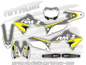 NitroMX グラフィックス SUZUKI RMZ 450 2018 2019 2020 ステッカー MX モトクロス- NitroMX Graphics for SUZUKI RMZ 450 2018 2019 2020 Sticker MX Motocross- 【並行輸入品】
