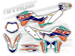 NitroMX グラフィックセット KTM SX SXF 125 250 450 2007 2008 2009 2010 装飾- NitroMX Graphics Set for KTM SX SXF 125 250 450 2007 2008 2009 2010 Decor- 【並行輸入品】