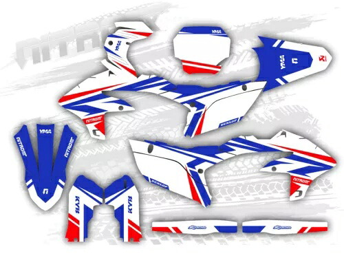 グラフィックセットはヤマハ YZ250F YZ 250F 2024 2025 YZF デカールステッカーに適合します。 Graphics Set Fits Yamaha YZ250F YZ 250F 2024 2025 YZF Decal Sticker- 【並行輸入品】