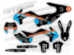 NitroMX グラフィックス KTM EXC-F 125 250 300 350 450 2014 2015 2016 エンデューロ装飾用 NitroMX Graphics for KTM EXC-F 125 250 300 350 450 2014 2015 2016 Enduro Decor- 【並行輸入品】