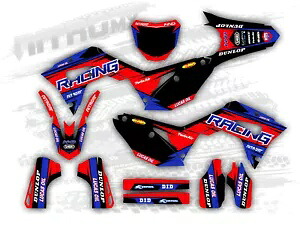 グラフィックマッチングホンダ CRF 450 RX CRF 450RX 2017 2019 2019 装飾ステッカー- Graphics Matching Honda CRF 450 RX CRF 450RX 2017 2019 2019 Decor Sticker- 【並行輸入品】