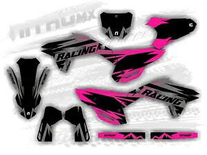 グラフィックセットはホンダ CRF 250 R CRF 250R 2022 2023 2024 装飾ステッカーに適合します。 Graphics Set Fits Honda CRF 250 R CRF 250R 2022 2023 2024 Decor Sticker- 【並行輸入品】