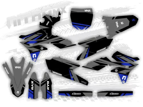 グラフィックはヤマハ YZ450F YZ 450F 2014 2015 2016 2017 YZF 装飾と互換性があります。 Graphics Compatible with Yamaha YZ450F YZ 450F 2014 2015 2016 2017 YZF Decor- 【並行輸入品】