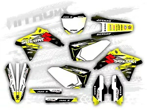 スズキ RMZ 450 2008 2009 2010 2012 2013 2015 2016 2017 ニトロによる装飾- SUZUKI RMZ 450 2008 2009 2010 2012 2013 2015 2016 2017 Decor by Nitro- 【並行輸入品】