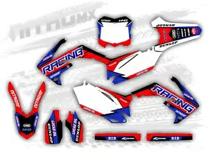 グラフィックセットマッチングホンダ CRF 250 R CRF 250R 2010 2011 2012 2013 装飾ステッカー- Graphics set matching Honda CRF 250 R CRF 250R 2010 2011 2012 2013 decor sticker- 【並行輸入品】