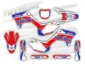 グラフィックセットはホンダ CRF 250 F CRF 250F 2019 2021 2022 2023 2024 装飾に適合します。 Graphics Set Fits Honda CRF 250 F CRF 250F 2019 2021 2022 2023 2024 Decor- 【並行輸入品】