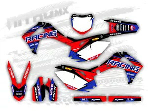 グラフィックセットマッチングホンダ CRF 250 R CRF 250R 2014 2015 2016 2017 装飾ステッカー- Graphics set matching Honda CRF 250 R CRF 250R 2014 2015 2016 2017 decor sticker- 【並行輸入品】