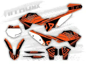 NitroMX グラフィックセット KTM SX SXF 125 250 450 2007 2008 2009 2010 装飾- NitroMX Graphics Set for KTM SX SXF 125 250 450 2007 2008 2009 2010 Decor- 【並行輸入品】