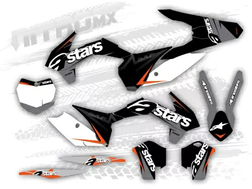 NitroMX グラフィックス KTM SX SXF 125 250 350 450 2013 2014 2015 SX 250 2016 装飾- NitroMX Graphics for KTM SX SXF 125 250 350 450 2013 2014 2015 SX 250 2016 Decor- 【並行輸入品】