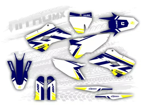 グラフィックセットは、Husqvarna FS 450 2014 2015 装飾ステッカーに適合します。 Graphic Set Fits Husqvarna FS 450 2014 2015 Decor Sticker- 【並行輸入品】