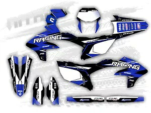 グラフィックセットは、2025 ヤマハ WR250F WR 250F 2025 WRF 装飾ステッカーに適合します。 Graphics Set Fits 2025 Yamaha WR250F WR 250F 2025 WRF Decor Sticker- 【並行輸入品】