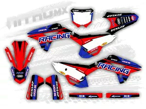 グラフィックセットはホンダ CRF 450 RX 450RX 2021 2022 2023 2024 装飾ステッカーに適合します。 Graphics Set Fits Honda CRF 450 RX 450RX 2021 2022 2023 2024 Decor Sticker- 【並行輸入品】