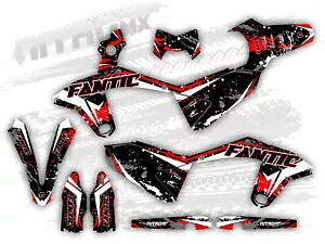 グラフィックマッチング Fantic XE 250 450 2021 2022 装飾ステッカー- Graphics Matching Fantic XE 250 450 2021 2022 Decor Sticker- 【並行輸入品】