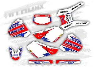 ホンダ XR 250 400 1996 1997 1998 1999 2001 2002 2003 2004-に適合するグラフィックセット。 Graphics set matching Honda XR 250 400 1996 1997 1998 1999 2001 2002 2003 2004- 【並行輸入品】