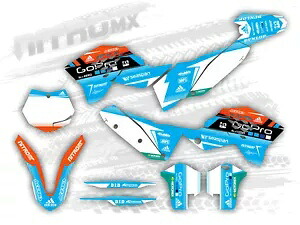 NitroMX グラフィックセット KTM SX SXF 125 250 450 2007 2008 2009 2010 装飾- NitroMX Graphics Set for KTM SX SXF 125 250 450 2007 2008 2009 2010 Decor- 【並行輸入品】