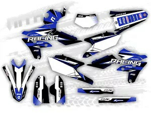 グラフィックセットはヤマハ WR450F WR 450F 2016 2017 WRF 装飾ステッカーに適合します。 Graphics Set Fits Yamaha WR450F WR 450F 2016 2017 WRF Decor Sticker- 【並行輸入品】