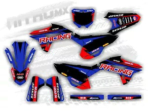 グラフィックセットはホンダ CRF 250 R CRF 250R 2022 2023 2024 装飾ステッカーに適合します。 Graphics Set Fits Honda CRF 250 R CRF 250R 2022 2023 2024 Decor Sticker- 【並行輸入品】