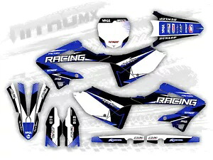 グラフィックマッチングヤマハ YZ125 YZ250 YZ 2022 2023 2024 装飾ステッカー- Graphics matching Yamaha YZ125 YZ250 YZ 2022 2023 2024 decor sticker- 【並行輸入品】