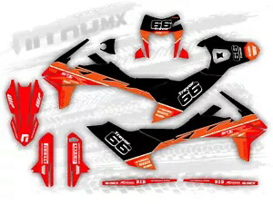 NitroMX グラフィックセット KTM SMC SMC-R 690 2019 2020 2021 2022 2023 2024 装飾- NitroMX Graphics Set for KTM SMC SMC-R 690 2019 2020 2021 2022 2023 2024 Decor- 【並行輸入品】