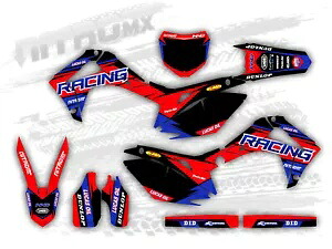 グラフィックセットマッチングホンダ CRF 450 R CRF 450R 2013 2014 2015 2016 装飾ステッカー- Graphics set matching Honda CRF 450 R CRF 450R 2013 2014 2015 2016 decor sticker- 【並行輸入品】