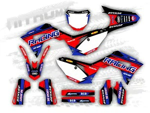 グラフィックマッチングホンダ CRF 450 RX CRF 450RX 2017 2019 2019 装飾ステッカー- Graphics Matching Honda CRF 450 RX CRF 450RX 2017 2019 2019 Decor Sticker- 【並行輸入品】