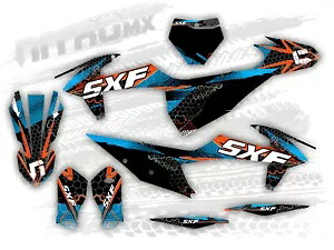 NitroMX グラフィックス KTM SX SXF XC XCF 250 300 350 450 2019 2020 2021 2022 装飾- NitroMX Graphics for KTM SX SXF XC XCF 250 300 350 450 2019 2020 2021 2022 Decor- 【並行輸入品】 50,160円