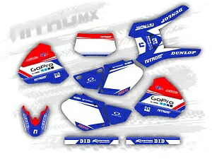ホンダ XR 250 400 1996 1997 1998 1999 2001 2002 2003 2004-に適合するグラフィックセット。 Graphics set matching Honda XR 250 400 1996 1997 1998 1999 2001 2002 2003 2004- 【並行輸入品】