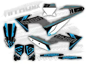 NitroMX グラフィックス KTM SX SXF SX-F XC XC-F 2023 2024 ステッカーモトクロス装飾- NitroMX Graphics for KTM SX SXF SX-F XC XC-F 2023 2024 Sticker Motocross Decor- 【並行輸入品】