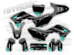 グラフィックセットマッチングホンダ CRF 250 R CRF 250R 2018 2019 2020 2021 装飾ステッカー- Graphics set matching Honda CRF 250 R CRF 250R 2018 2019 2020 2021 decor sticker- 【並行輸入品】