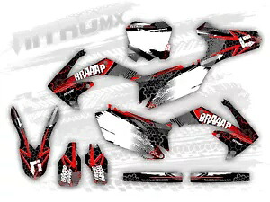 グラフィックセットマッチングホンダ CRF 250 R CRF 250R 2010 2011 2012 2013 装飾ステッカー- Graphics set matching Honda CRF 250 R CRF 250R 2010 2011 2012 2013 decor sticker- 【並行輸入品】