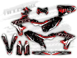 グラフィックマッチング Fantic XEF 250 450 2021 2022 装飾ステッカー- Graphics Matching Fantic XEF 250 450 2021 2022 Decor Sticker- 【並行輸入品】