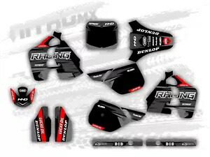 グラフィックセットマッチングホンダ CR 250 R CR 250R 1988 1989 装飾ステッカー- Graphics set matching Honda CR 250 R CR 250R 1988 1989 decor sticker- 【並行輸入品】