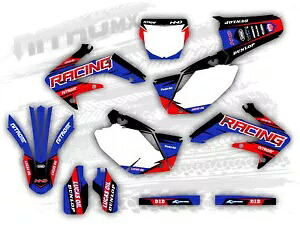 グラフィックセットマッチングホンダ CRF 250 R CRF 250R 2002 2003 2004 2005 装飾ステッカー- Graphics set matching Honda CRF 250 R CRF 250R 2002 2003 2004 2005 decor sticker- 【並行輸入品】
