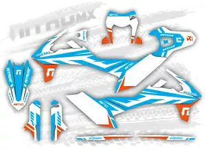 NitroMX グラフィックセット KTM SMC SMC-R 690 2019 2020 2021 2022 2023 2024 装飾- NitroMX Graphics Set for KTM SMC SMC-R 690 2019 2020 2021 2022 2023 2024 Decor- 【並行輸入品】