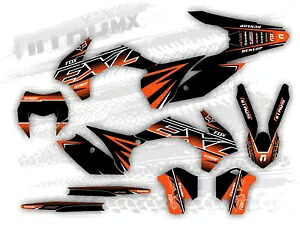 NitroMX グラフィックス KTM EXC EXC-F 125 250 300 350 450 2014 2015 2016 エンデューロ デカール- NitroMX Graphics for KTM EXC EXC-F 125 250 300 350 450 2014 2015 2016 Enduro Decal- 【並行輸入品】